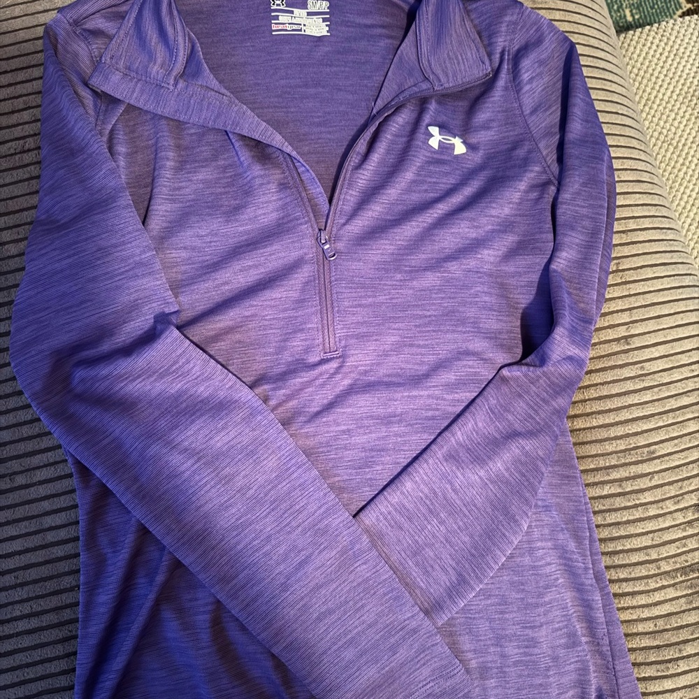Under Armour Women's Long Sleeve Purple Top